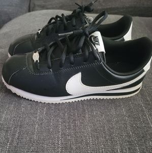 Black & White Nike Cortez